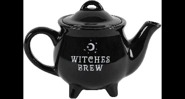 Witches Brew Collectie - Theepot Witches Brew - Ceramic Zwart -