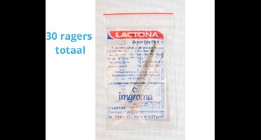 Lactona Interdentaal Ragers - XX-Small Long 25mm - Geel - 10 gripzak x 5 stuks - Voordeelpakket
