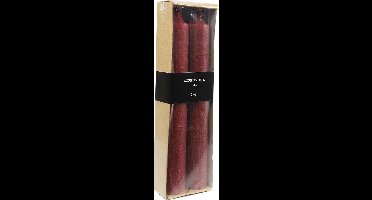 Countryfield Set van 2 Kaarsen | 25 cm | Rood