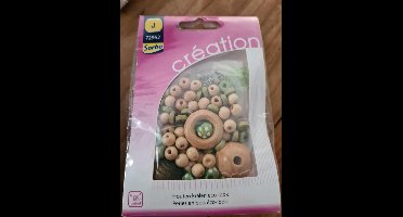 Houten kralen eco-Look Armband/ketting maken Sorbo