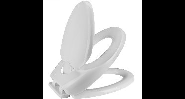 Softclose toiletbril met kinderzitting, wc bril, toiletzitting wit