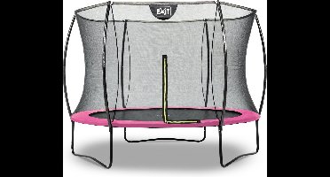 EXIT Silhouette Trampoline ø244cm - Op Poten - Rond - Trampoline Buiten - Voor Kinderen - Roze
