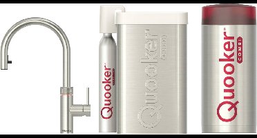 Quooker Flex Kokendwaterkraan - COMBI+ boiler - CUBE reservoir - RVS - 5in1