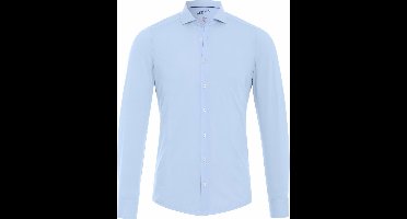 Pure H.Tico The Functional Shirt Blauw - Maat 43 - Heren - Overhemden Casual