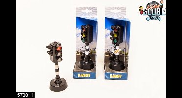 Kids Globe Stoplicht Voetgangers met Licht en Geluid