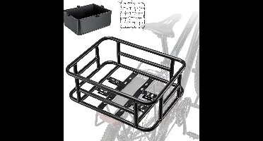 Fietskrat - Fietsmand - Zwart