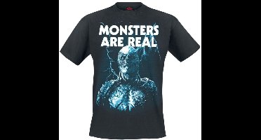 Stranger Things Monsters are Real Heren T-shirt - zwart - XXL