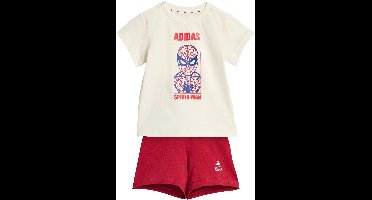 adidas Sportswear ADIDAS MARVEL SPIDER-MAN T-SHIRT SET - Kinderen - Wit