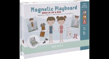 Little Dutch Magnetisch speelbord Jim & Rosa FSC