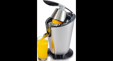 RVV® Citruspers electrisch - Citruspers - Sinaasappelpers - Zilver - ‎20cm x 20cm x 31cm