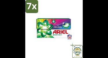 7 x Ariel – Pods 3in1 – Color – 500 g – 25 wasbeurten - Grootverpakking - Koffiezetapparaat - Koffiezetapparaat - Koffiezetapparaat