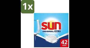 Sun – Vaatwastabletten – Original – 42 tabletten - 1 stuk