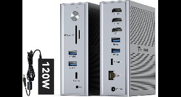 Universele Laptop Dockingstation met 3 HDMI Poorten