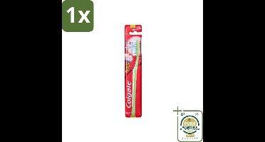 1 x Colgate - Tandenborstel - Double Action Medium - 1 Tandenborstel- Tandenborstel - Mondhygiëne - Tandenborstel Colgate - Double Action - Reiniging