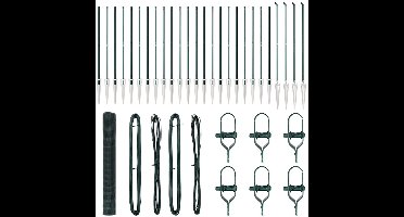 vidaXL - Hekpaal. - Groen