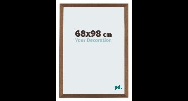 Your Decoration - Puzzellijst 68x98 cm - Koper Decor - Puzzellijst 1500-2000 stukjes - MDF Fotolijst - Mura