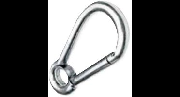 Plastimo Karabijnhaak Met Sluitoog Zilver 12 mm