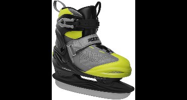 Roces – Moody Ice X Boy – Verstelbare Schaatsen – Schaatsen Kinderen – Zwart Groen – Extra Enkelsteun & Comfort Fit – Maat 36-40