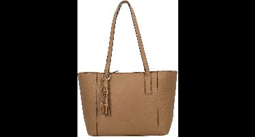 TOM TAILOR shopper Priya Zip Shopper Camel Lichtbruin