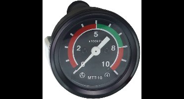 luchtdrukindicator mtz 0-10 - luchtdrukmeter - manometer - drukmeter - luchtmeter