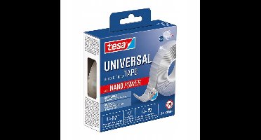 Tesa Nano Power Dubbelzijdige Montagetape 3m x 30mm - Sterk & Herbruikbaar
