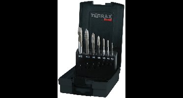 TERRAX by RUKO Maschinengewindebohrer-Satz HSS Form B - 7 tlg. (K...