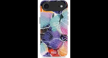 Mio by Mobilize Hoesje geschikt voor Apple iPhone Air MagSafe Telefoonhoesje Hardcase | Mio by Mobilize Backcover | Geschikt voor MagSafe | Geschikt voor Draadloos Opladen met Magnetische Ring | Geschikt voor MagSafe Case - Flowers | Multi-colored