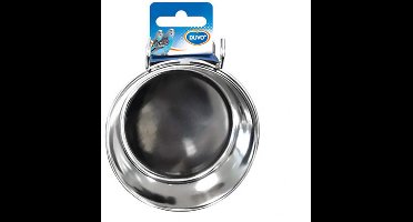 Duvo+ Inox Eetkom met Haak - M - 10 cm - 2 stuks