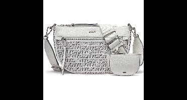 Dkny Zoie Crest Tas Beige,Grijs