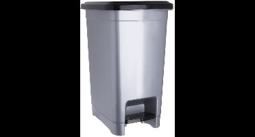 Orion - Smalle Vuilnisbak - 10L - Kunststof - Grijs