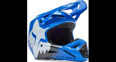 FOX V1 Youth Shield Blauw Kinder Crosshelm - Maat YL - Helm