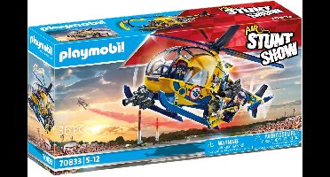PLAYMOBIL Air Stuntshow filmploeghelikopter - 70833