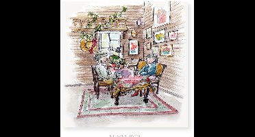 Opa en Oma in het restaurant