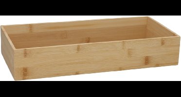 Gerimport Lade organizer - bamboe hout - 38 x 18 x 7 cm - bakje - kast organizer - organizer - doos