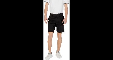 Cotton Bermuda Shorts - Black