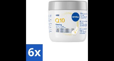 NIVEA – Bodycrème – Q10 Verstevigend + Verjongend – 400 ml - Voordeelverpakking - 6 stuks