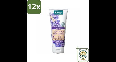 Kneipp - Body lotion - Relaxing - Lavendel - Bloemige geur - 200 ml - Voordeelverpakking - 12 stuks - Lavendel - Hydraterende lotion