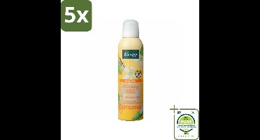 5 x Kneipp - Douche schuim - Morning Kiss - Oranjebloesem - 200 ml - Grootverpakking - Douche Foam - Kneipp - Orangenbloesem - Verzorging - Hydrateren
