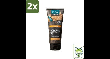 Kneipp - Douchegel - Men - Warm Woods - 2-in-1 - 200 ml - Voordeelverpakking - 2 stuks - Douchegel - Mannen