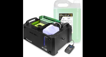 BeamZ BLAZE2200 rookmachine - Horizontale en verticale rook - 48x 4W RGBA LED’s - Met 5L vloeistof