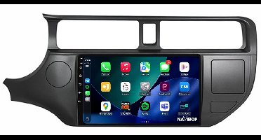 Geschikt voor Kia Rio (2015 t/m 2018) | 9 inch Android 15.0 CarPlay autoradio | Draadloos CarPlay & Android Auto | 2GB RAM + 32GB | Externe microfoon | Bluetooth & WiFi | NAVIBOP NB-1789 | Bouwjaar 2015 t/m 2018