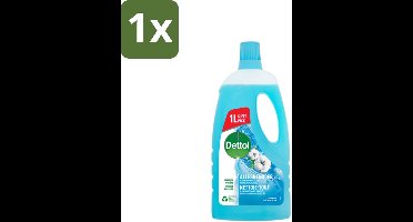Dettol - Allesreiniger - Power & Fresh - Katoenfris - 1 liter - 1 stuk