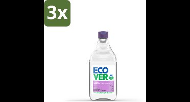 Ecover - Afwasmiddel - Lelie & Lotus - 450 ml - Bulkverpakking - 3 stuks