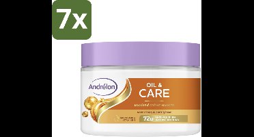 Andrélon – Crème Haarmasker – Oil & Care – 300 ml - Bulkverpakking - 7 stuks