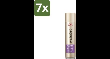 Wella – Flex Fullness Volume Ultra Strong – Haarspray – 250 ml - Bulkverpakking - 7 stuks