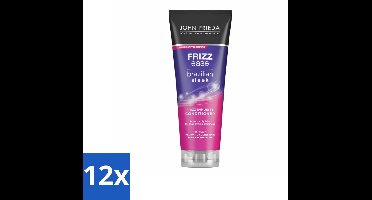 John Frieda – Conditioner – Ease – Gladmakend – 250 ml - Voordeelverpakking - 12 stuks