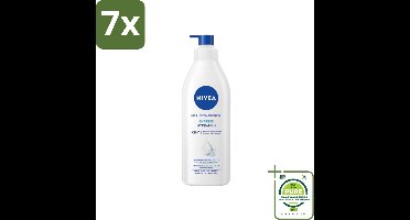 7 x Nivea - Express - Bodylotion met Pomp - Voor Normale tot Droge Huid - 72 uur Hydratatie - 400 ml - Grootverpakking - Nivea Bodylotion - Hydraterende Bodylotion - Droge Huid - Normale Huid - 72 Uur Hydratatie