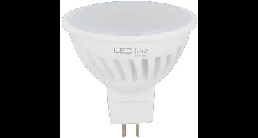 LED line PRIME LED Spot GU5.3 MR16 - 5W (vervangt 50W) - 600lm - Ø50mm - 12V - Energiezuinig