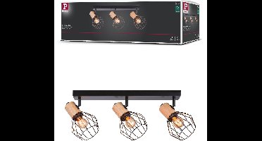 Spotlight Lanka E14 230V max. 3x20W dimbaar Zwart