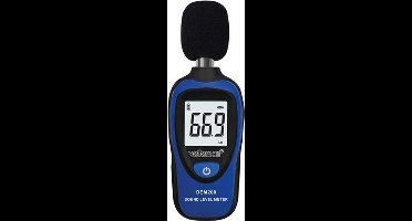 Velleman Ggeluidsniveaumeter, 30-130 db, LCD-Display, automatische uitschakeling, met windscherm, compact